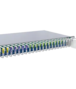 Ixia populated Flex Taps rack